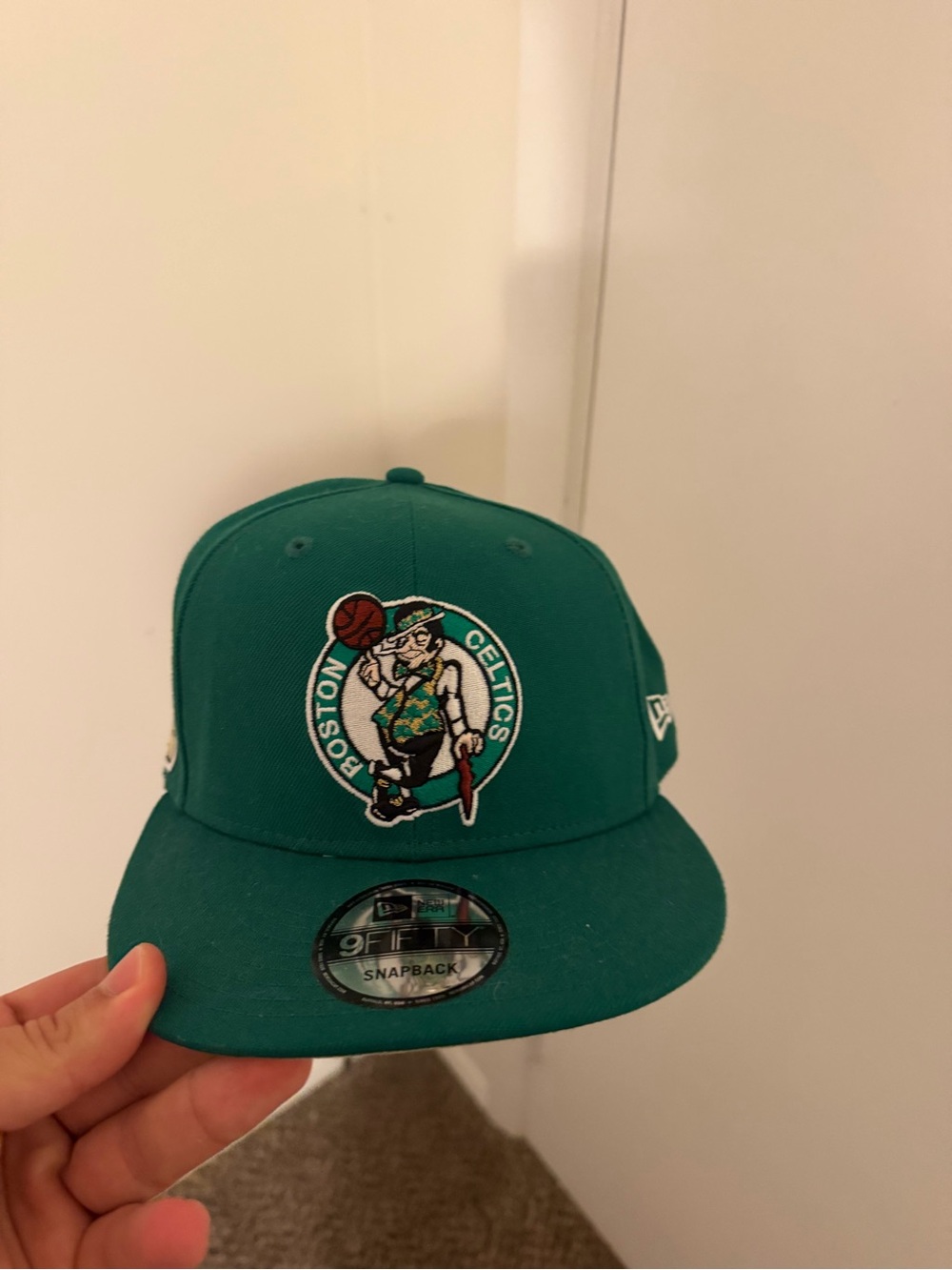 New Era Boston Celtics Emerald Green 9FIFTY Snapback Cap